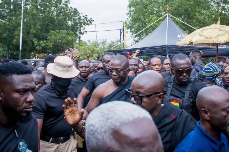 Dr. Bryan Acheampong commiserates with Asantehene