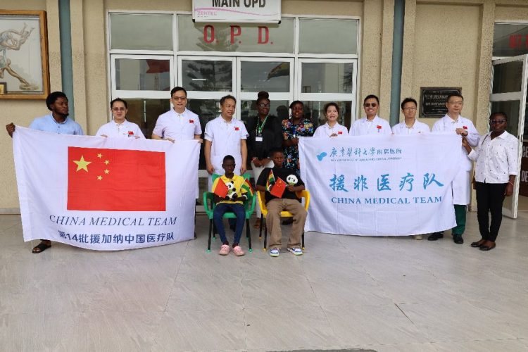 China Medical Team performs umbilical hernia surgeries for HIV-Positive orphans at LEKMA Hospital