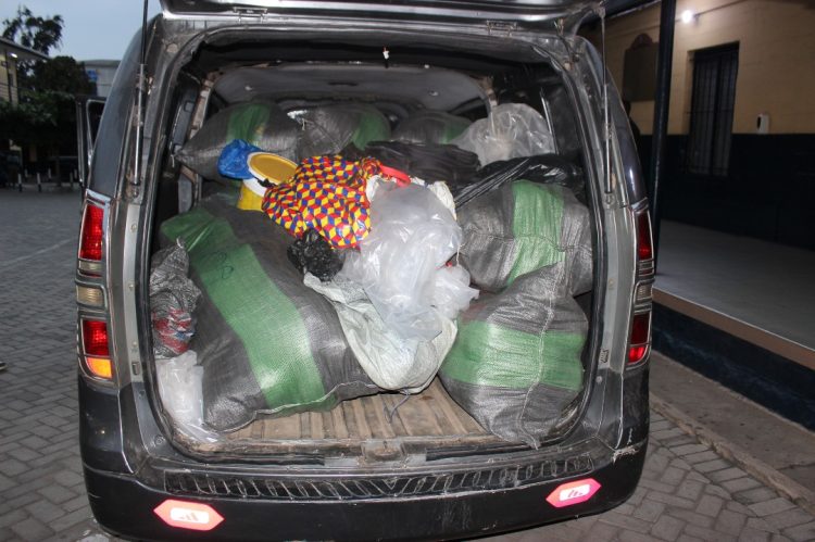 Police ambush private ambulance loaded with Cannabis in Labadi