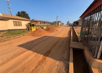 Work commences on some deplorable roads on by-election day in Akwatia