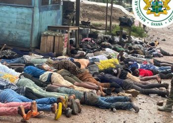 Hundreds of galamseyers captured across Western Region