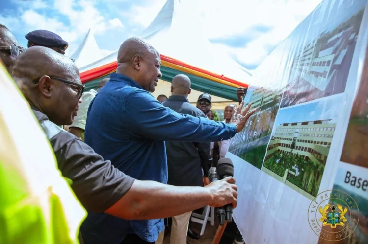 Mahama pledges to complete Western Regional Hospital in 18 months