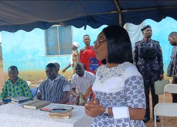 Atiwa East MP visits faith-based organizations in Akadewaso