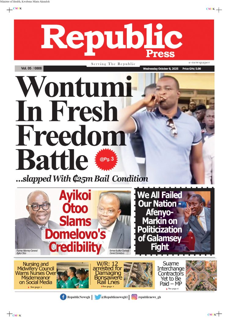 NEWSPAPER HEADLINES: Wednesday, October 8, 2025