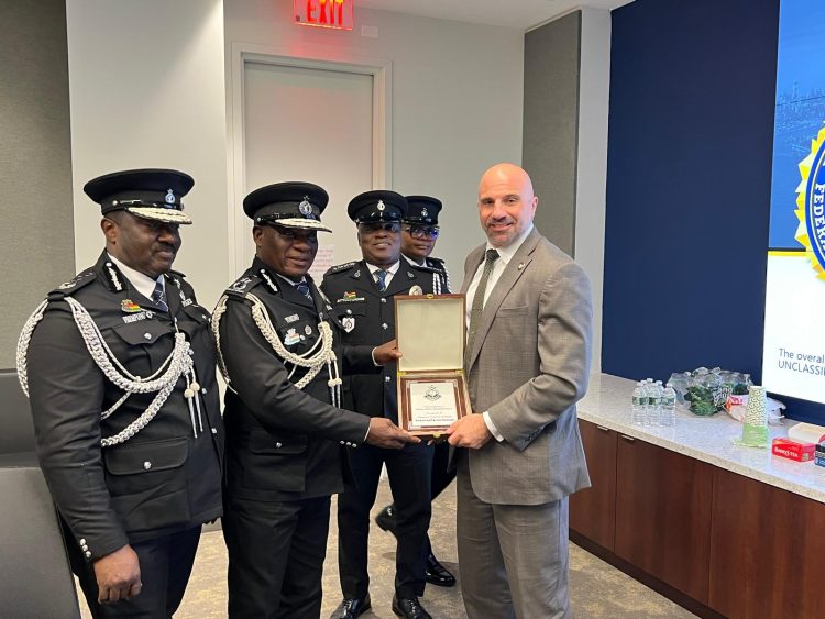 IGP leads GPS delegation for Ghana-US law enforcement cooperation at FBI in New York