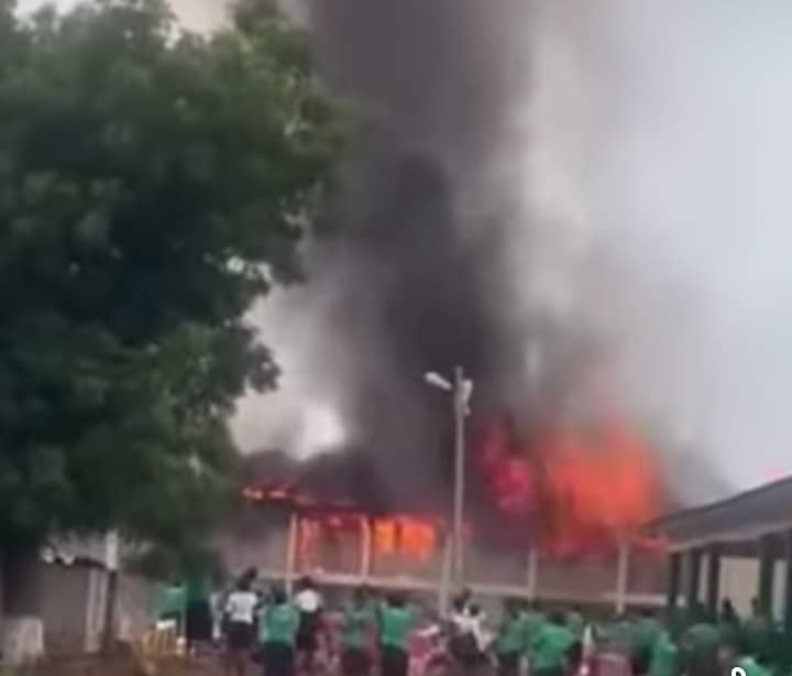 Fire guts Kwapong Nursing Training College in Ahafo Region