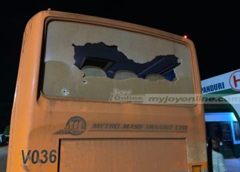 One shot dead, 3 injured as assailants attack Metro Mass bus in Nakpanduri