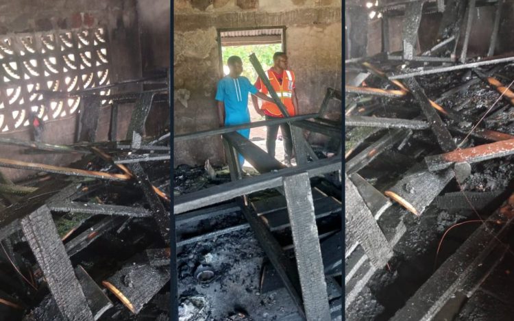 WN/R: Private school complex ravaged by fire in adabokrom