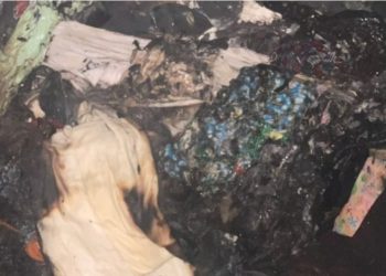 E/R: Fire ravages one-room apartment in Koforidua