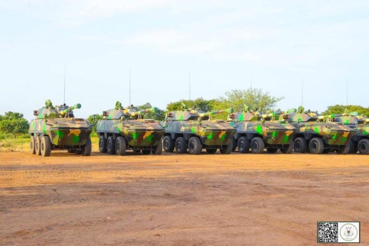 China delivers NORINCO 6×6 VN22B armored fighting vehicles to Burkina Faso Army