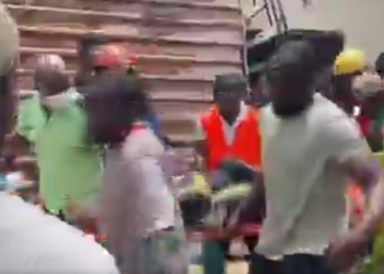 C/R: Man trapped by collapsed building in Kasoa rescued