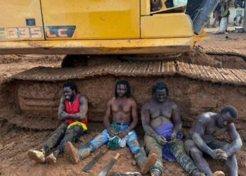 E/R: NAIMOS arrests 41 suspects including 32 Nigerians in Birim North and Fanteakwa South Districts