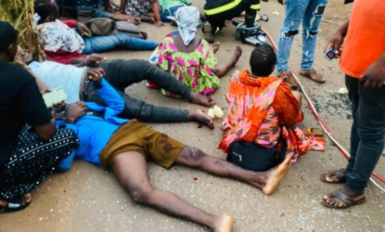 16 passengers rescued ollowing deadly collision on Kumasi-Sunyani highway