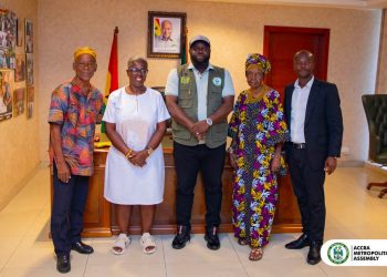 Georgetown delegation calls on Accra Mayor, explores twin city partnership