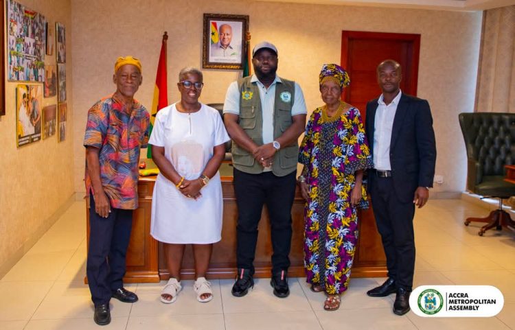 Georgetown delegation calls on Accra Mayor, explores twin city partnership