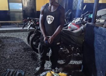 Police arrest man in possession of ‘Wee’ hidden in sack of cassava at Ashaiman