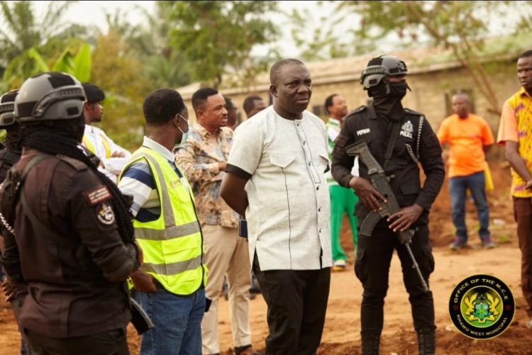 Notorious Nkawkaw ‘Agbogbloshie Ghetto’ demolished