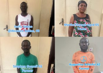 Police arrests 4 suspects linked to murder of destooled Tanoso Chief