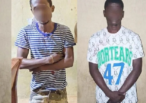 Two suspects arrested over robbery and murder in Aduman